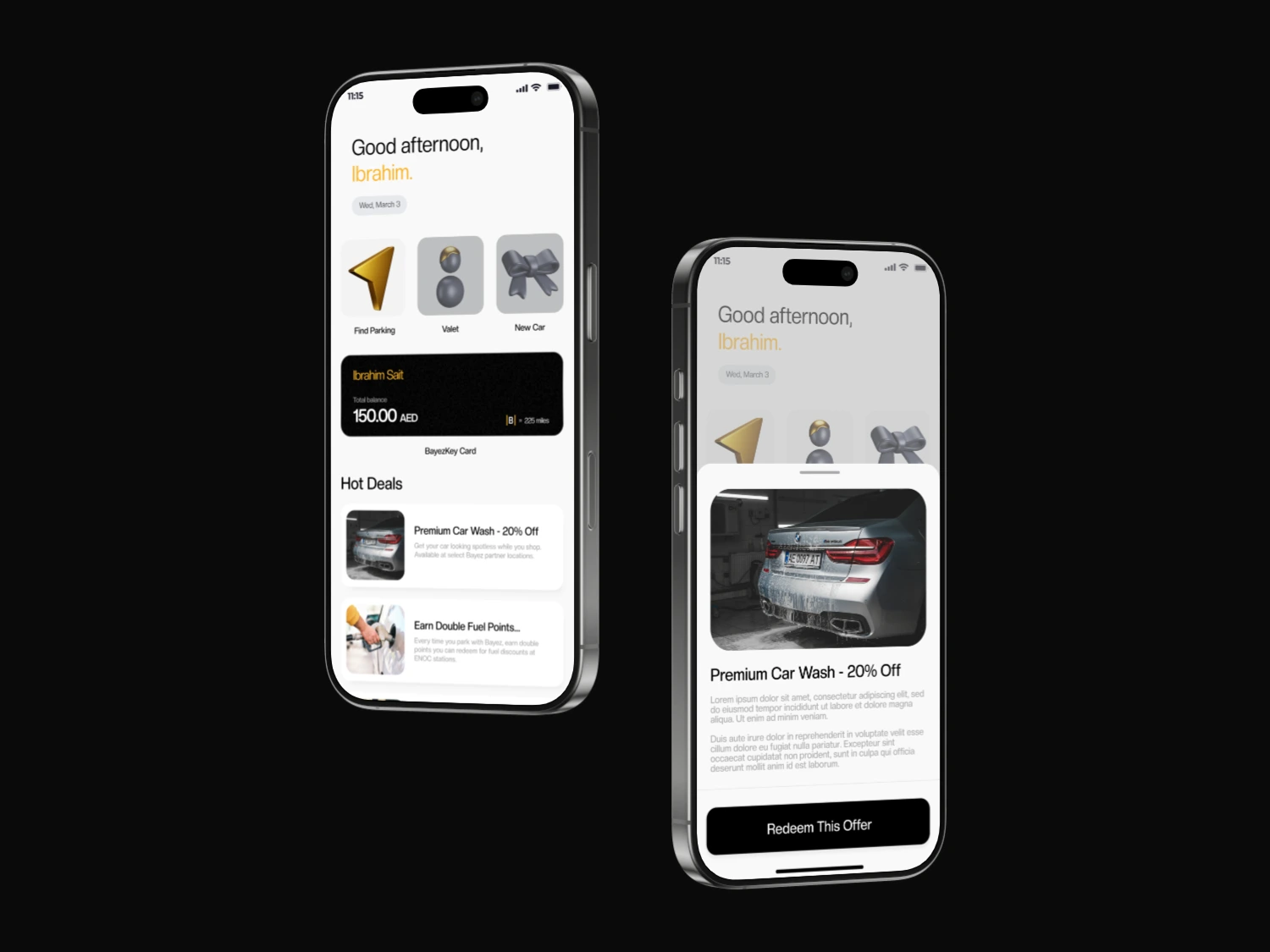 Bayez App Development different same screens